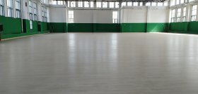 长沙雅礼中学篮球馆运动木地板案例